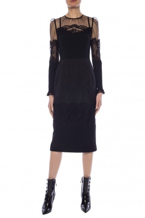 Lace-trimmed tulle dress, zdjęcie 2 Lace-trimmed tulle dress od Dolce & Gabbana